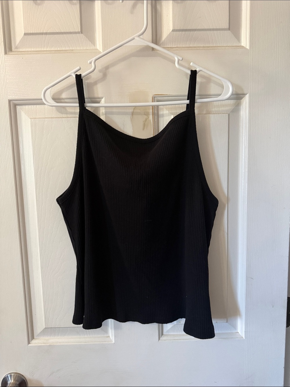 Old Navy Black Ribbed Cami Tank - Women
